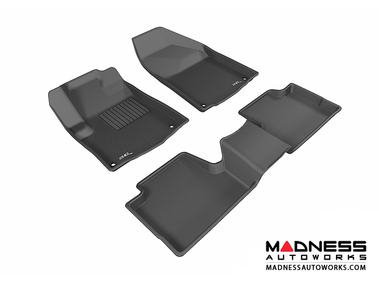 Jeep Cherokee Floor Mats (Set of 3) - Black by 3D MAXpider